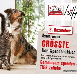 Der größte Tierfutter-Spenden-Marathon!